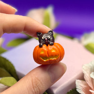 Thimbling - Cat-O-Lantern (glow in the dark)