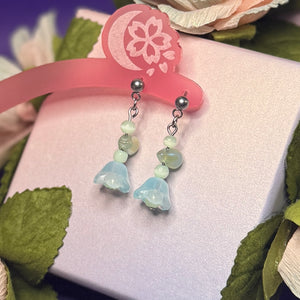 Earrings - Glass Flower