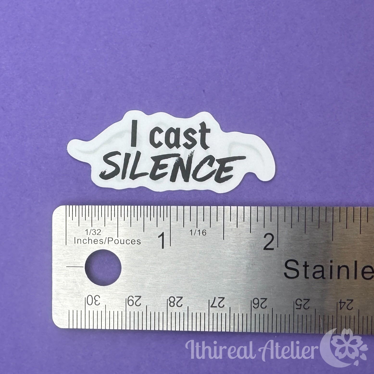 Sticker - I Cast Silence