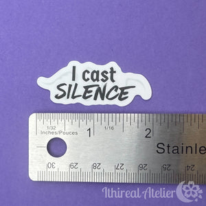 Sticker - I Cast Silence