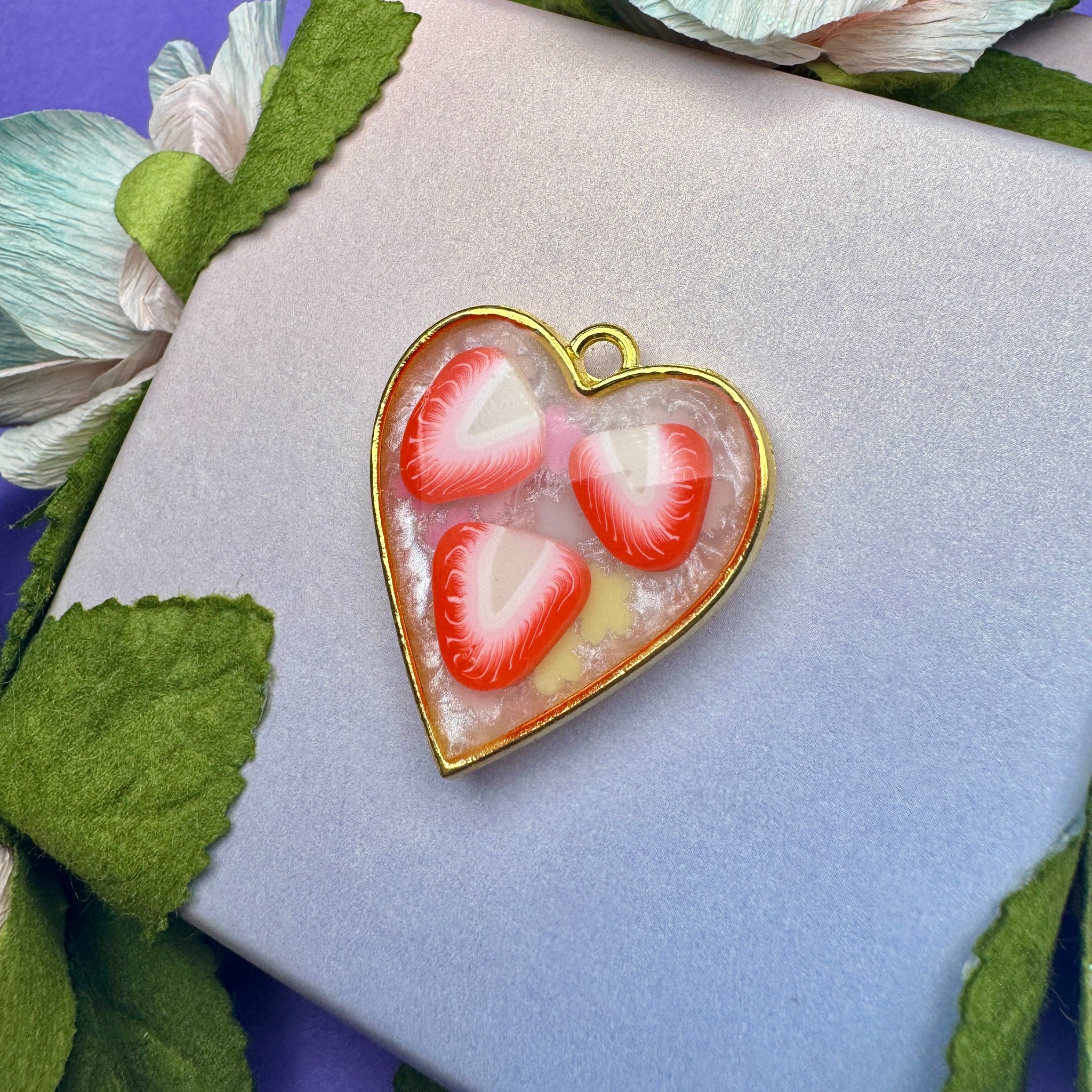 Keychain - Strawberry Love