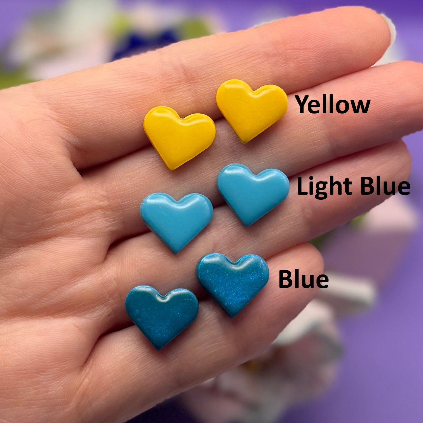 Earrings - Cute Heart Studs