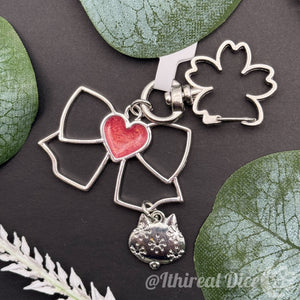 Keychain - Magical Girl Bow (design variants available)