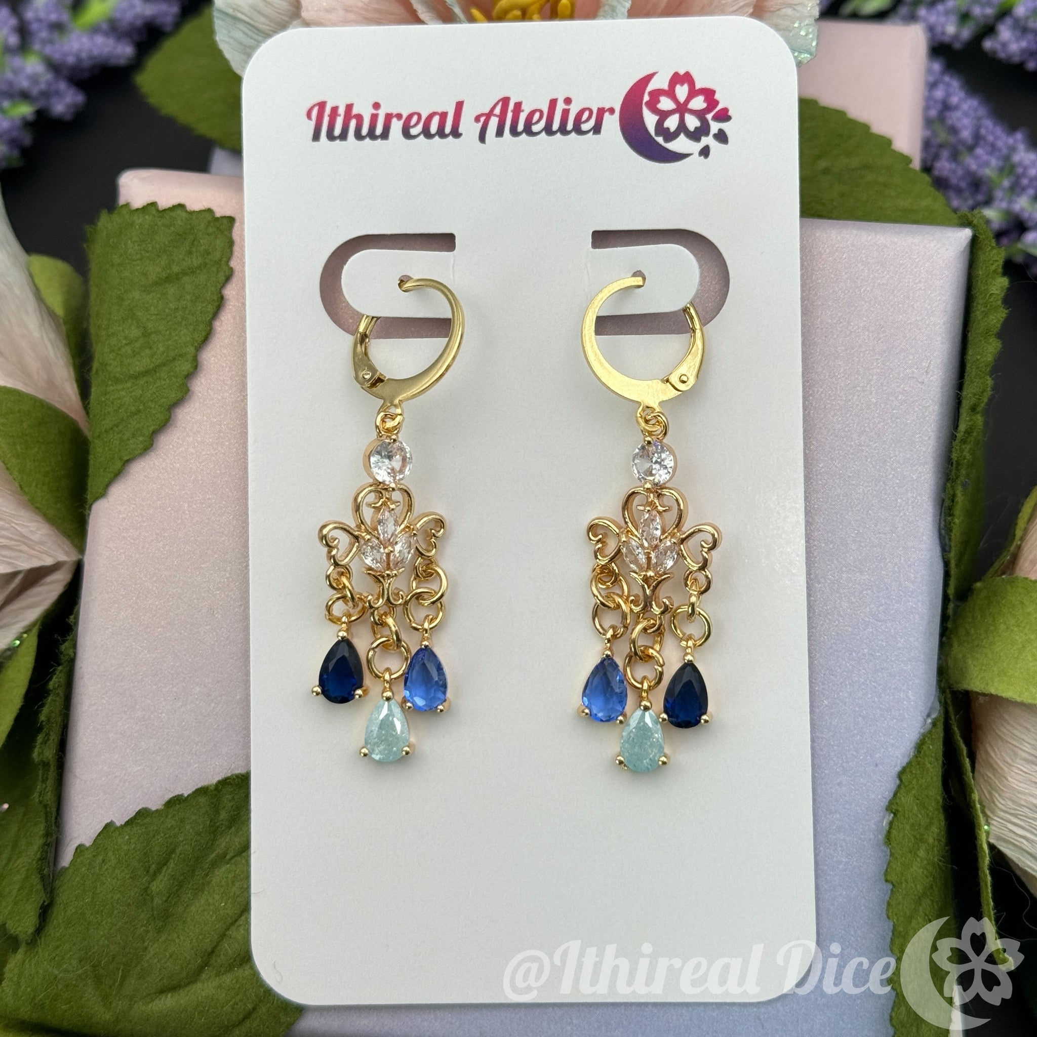 Earrings - Water Temple
