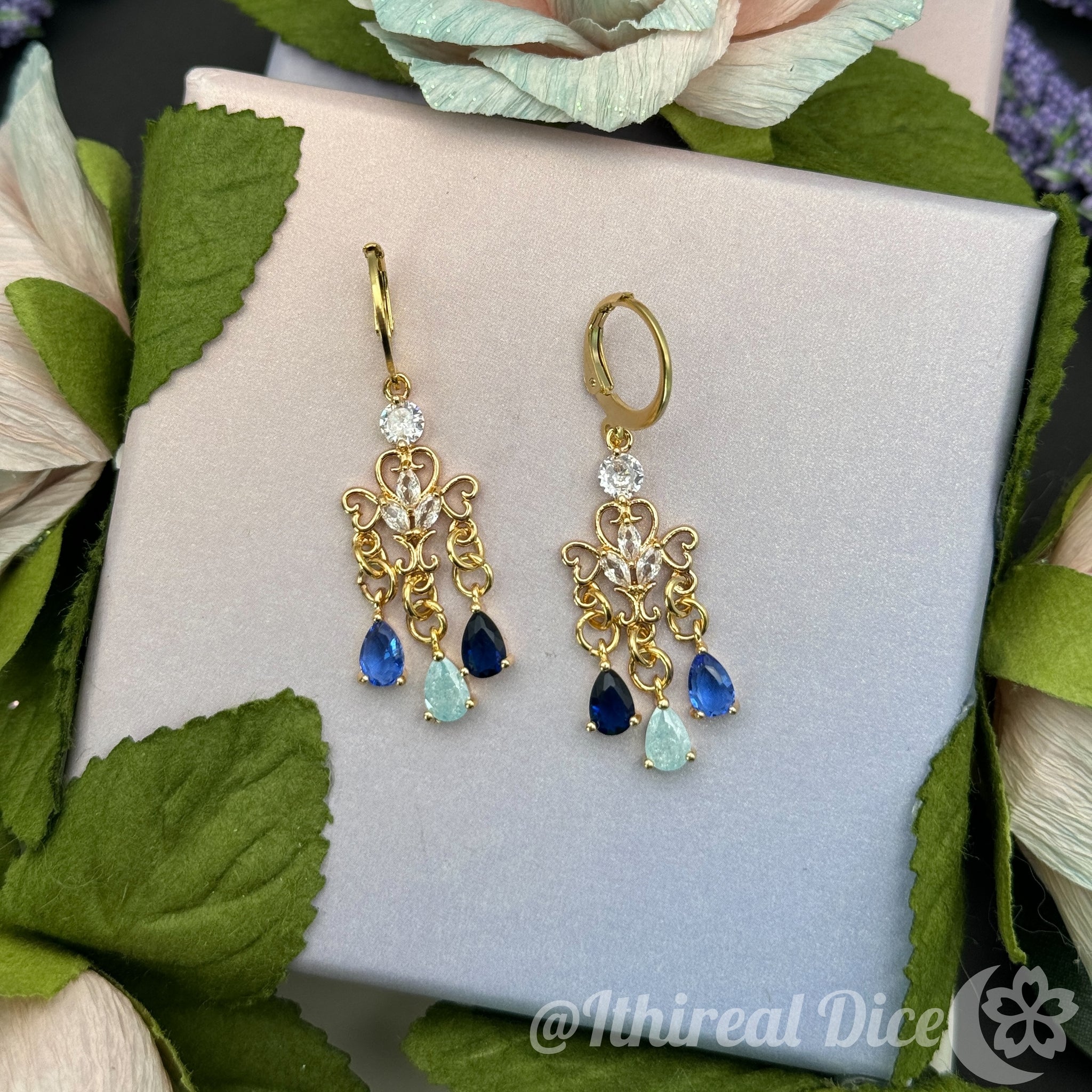 Earrings - Water Temple