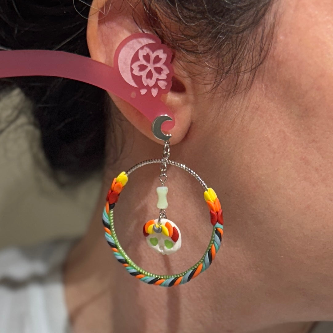 Earrings - Death to Chronos (limited pre-order)